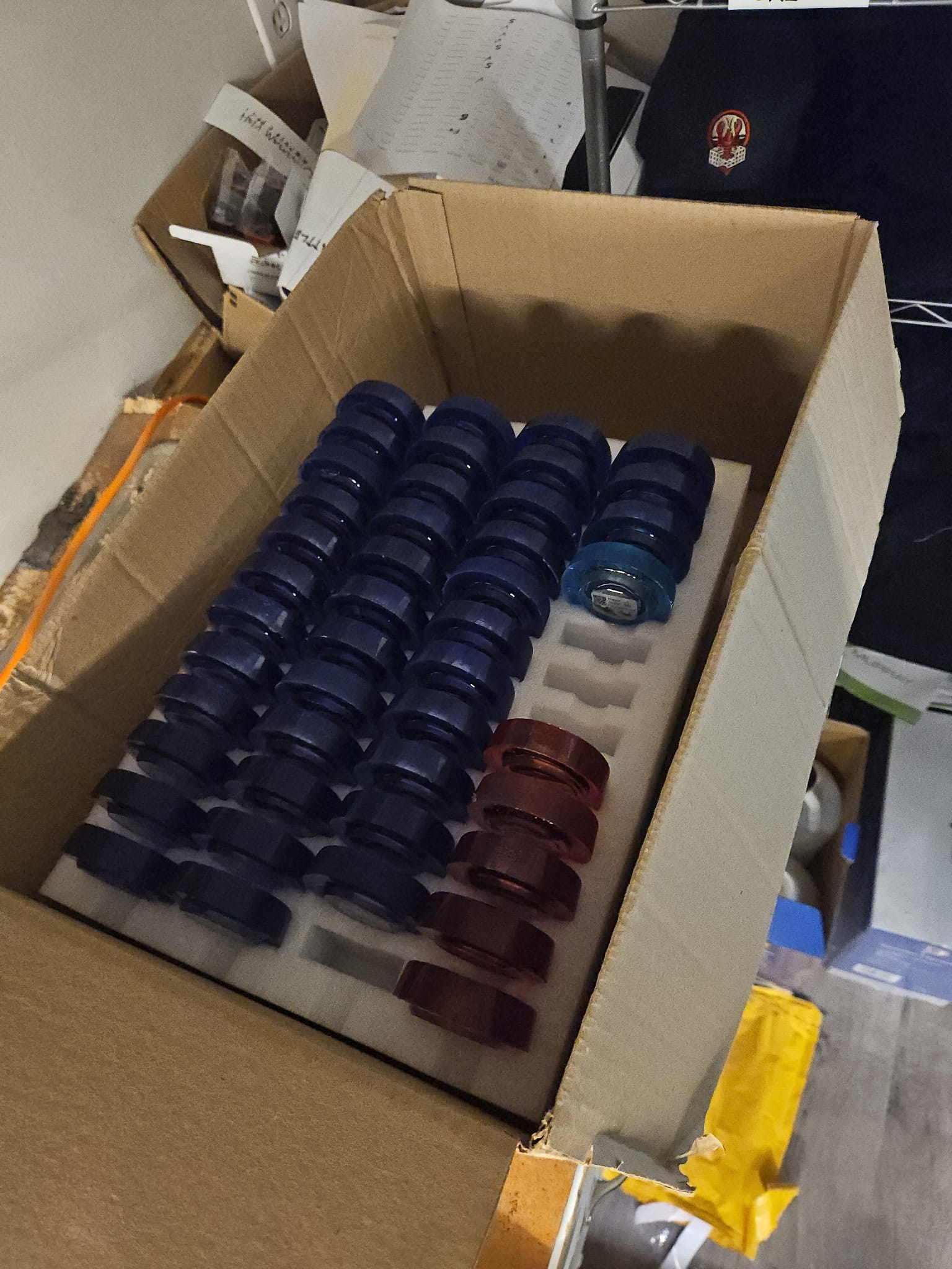 Haul/set beacons