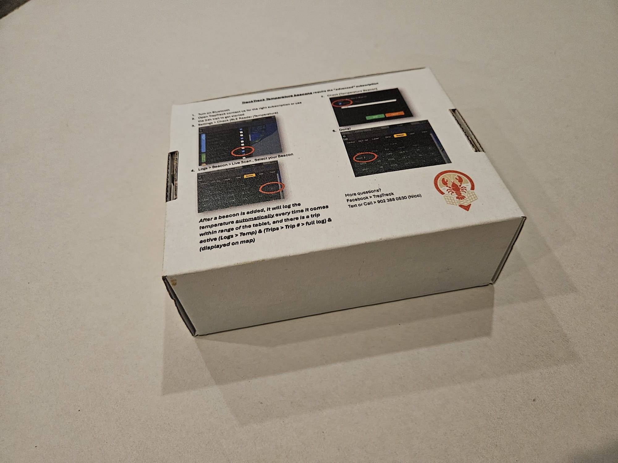 Temperature beacons